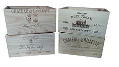 Wooden wine box for sale  Delivered anywhere in UK
