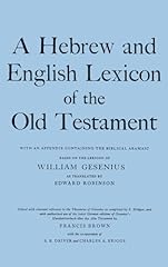 Hebrew english lexicon for sale  Delivered anywhere in USA 