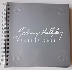 Johnny hallyday agenda d'occasion  Livré partout en France