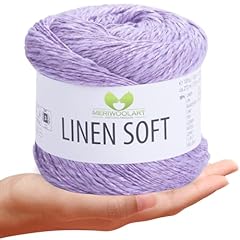 Meriwoolart lino soft usato  Spedito ovunque in Italia 