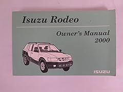 2000 isuzu rodeo for sale  Delivered anywhere in UK