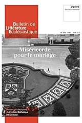 Bulletin littérature ecclési d'occasion  Livré partout en France