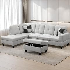 Osparple shaped couch for sale  Delivered anywhere in USA 