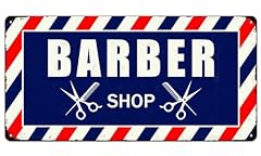 Barber shop tin for sale  Delivered anywhere in Ireland