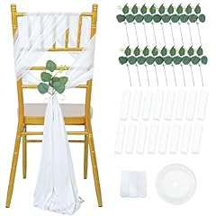 Fuhsy white chair for sale  Delivered anywhere in UK