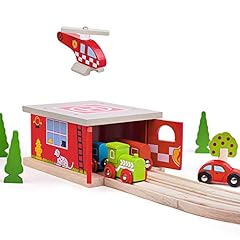 Bigjigs rail firestation for sale  Delivered anywhere in USA 