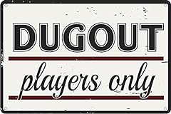 Dugout players tin for sale  Delivered anywhere in USA 