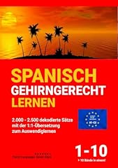 Spanisch gehirngerecht lernen gebraucht kaufen  Wird an jeden Ort in Deutschland