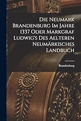 Neumark brandenburg jahre gebraucht kaufen  Wird an jeden Ort in Deutschland