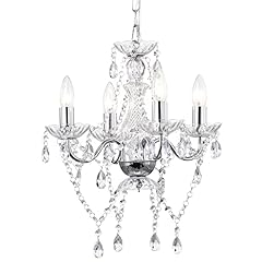 Lalula chrome chandelier for sale  Delivered anywhere in USA 