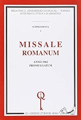 Missale romanum. anno for sale  Delivered anywhere in UK