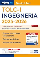 Tolc 2025 manuale usato  Spedito ovunque in Italia 