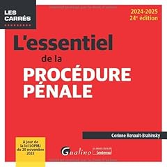 procedure penale d'occasion procedure penale d'occasion Livré partout en France