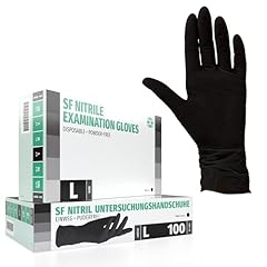 Gants nitrile noirs d'occasion  Livré partout en France