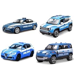 Bburago auto polizia usato  Spedito ovunque in Italia 