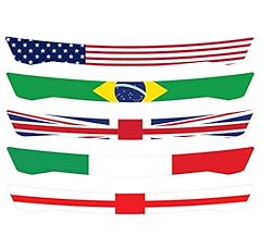 Flag visor sticker for sale  Delivered anywhere in UK