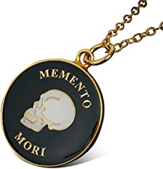 STOIC STORE UK Memento Mori Necklace Pendant - Gold for sale  Delivered anywhere in Canada