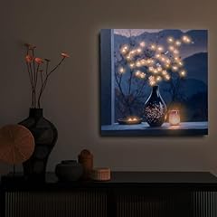 Flower led canvas for sale  Delivered anywhere in USA 