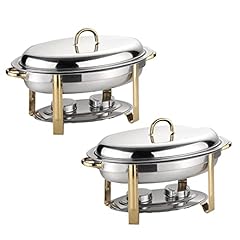 Oval chafing dish for sale  Delivered anywhere in UK