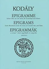 Epigrams. seven movements for sale  Delivered anywhere in UK