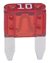 SPARE 10x MINI BLADE FUSES 10 AMP FOR LEISURE VEHICLE for sale  Delivered anywhere in UK