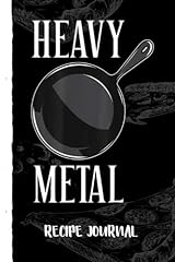 Heavy Metal Cast Iron Cookware Chef Funny Cooking Recipe for sale  Delivered anywhere in Canada