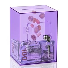 Clear piggy bank for sale  Delivered anywhere in USA 