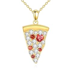 Jerwli pizza necklace for sale  Delivered anywhere in USA 