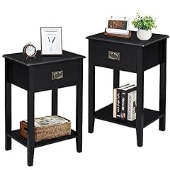 Vecelo nightstands set for sale  Delivered anywhere in USA 