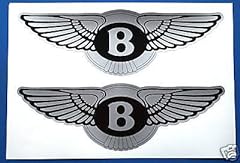 Car emblems bentley for sale  Delivered anywhere in Ireland