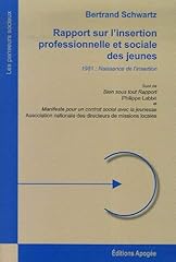 Rapport insertion professionne d'occasion  Livré partout en France