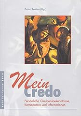Credo persönliche glaubensbek gebraucht kaufen  Wird an jeden Ort in Deutschland