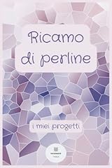 Ricamo perline libretto usato  Spedito ovunque in Italia 