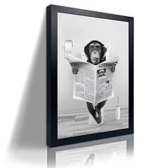 Funny monkey framed for sale  Delivered anywhere in USA 