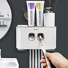 Toothbrush Holder Wall Mounted, WEKITY Multi-Functional for sale  Delivered anywhere in Canada