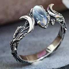 Asfkipmf moonstone ring for sale  Delivered anywhere in UK