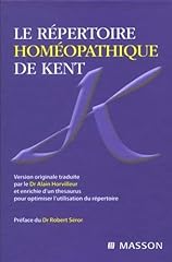 Repertoire homeopathique kent d'occasion  Livré partout en France