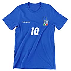 Incidiamo Maglietta T-Shirt Italia Forza Azzurri Vintage USA 94 Europei 2021 usato  Spedito ovunque in Italia 
