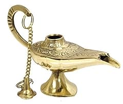 Brass aladdin genie for sale  Delivered anywhere in UK
