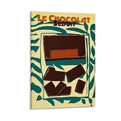 Poster publicitaire chocolat d'occasion  Livré partout en France