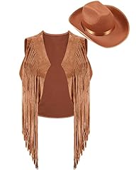 Zhanmai fringe vests for sale  Delivered anywhere in USA 