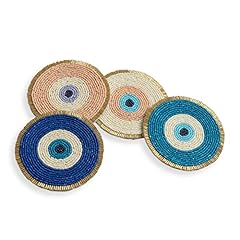 Folkulture beaded coasters for sale  Delivered anywhere in USA 