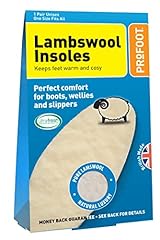 Profoot lambswool insoles for sale  Delivered anywhere in Ireland