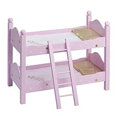Olivia's Little World Pink Doll Bunk Bed 18" Dolls for sale  Delivered anywhere in UK