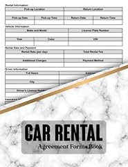 Car rental agreement for sale  Delivered anywhere in UK