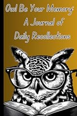 Owl memory journal for sale  Delivered anywhere in UK