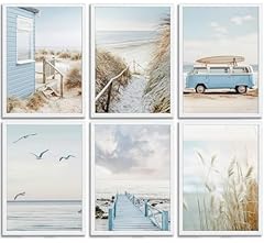 6pcs blue coastal for sale  Delivered anywhere in USA 