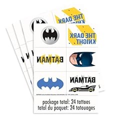 Batman multicolor tattoos for sale  Delivered anywhere in USA 