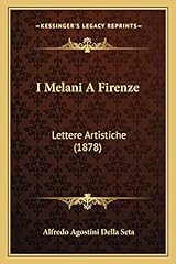 Melani firenze lettere usato  Spedito ovunque in Italia 