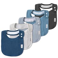Muslin bibs baby for sale  Delivered anywhere in USA 